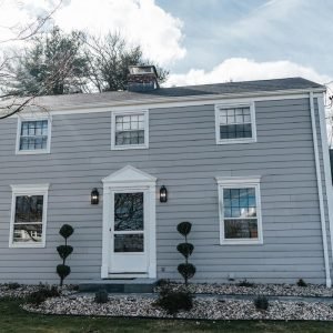 Residential home exterior renovation project completed by Yart Home Improvements in Newington Connecticut